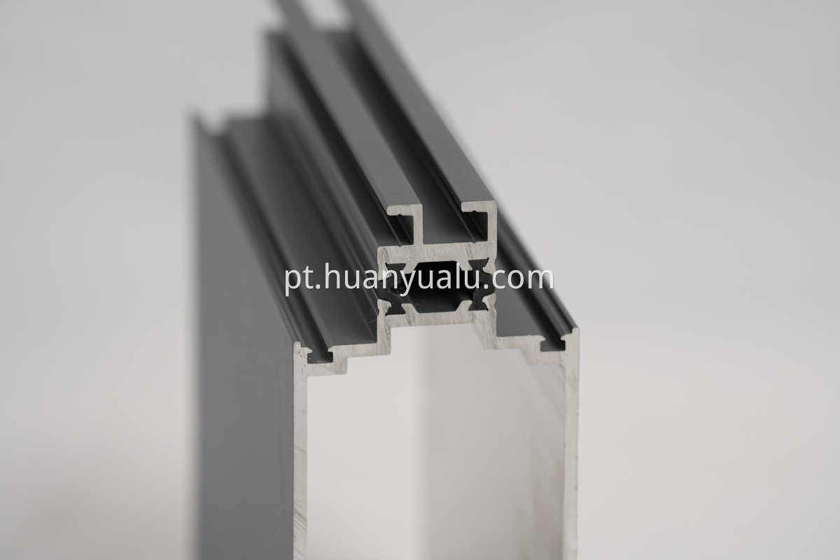 Perfis de parede de cortina estrutural Structural curtain wall profiles